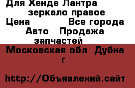 Для Хенде Лантра 1995-99 J2 зеркало правое › Цена ­ 1 300 - Все города Авто » Продажа запчастей   . Московская обл.,Дубна г.